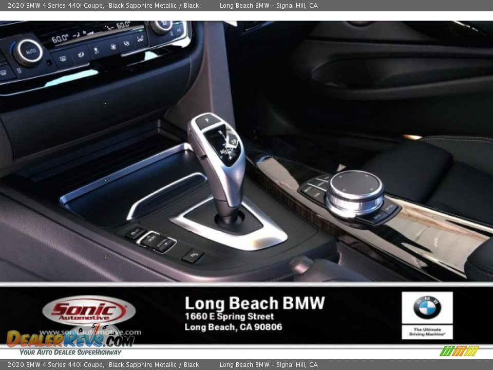 2020 BMW 4 Series 440i Coupe Black Sapphire Metallic / Black Photo #6
