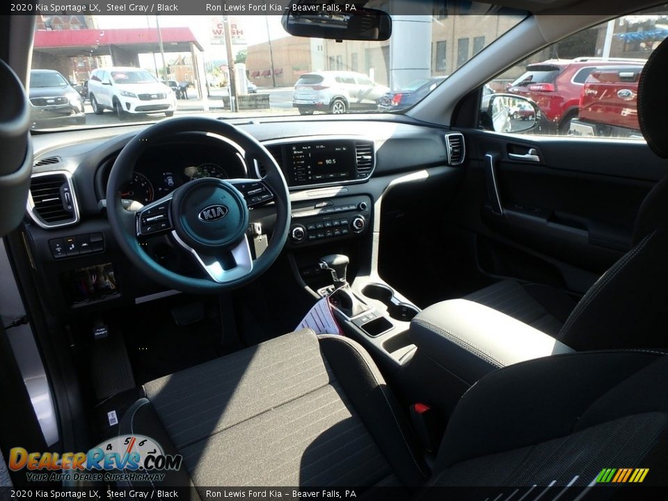 2020 Kia Sportage LX Steel Gray / Black Photo #13