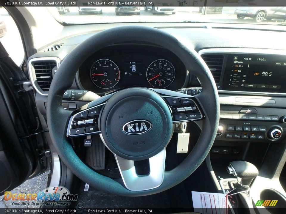 2020 Kia Sportage LX Steel Gray / Black Photo #18