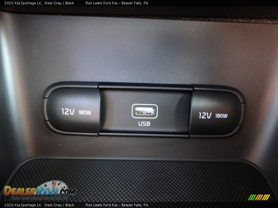 2020 Kia Sportage LX Steel Gray / Black Photo #20