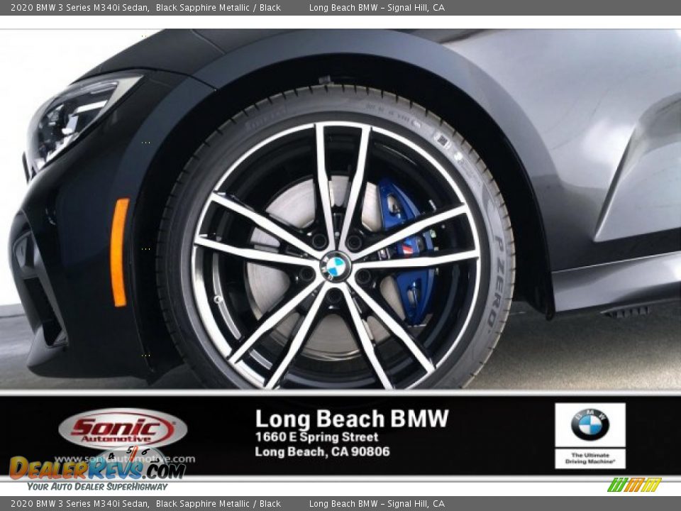 2020 BMW 3 Series M340i Sedan Black Sapphire Metallic / Black Photo #9