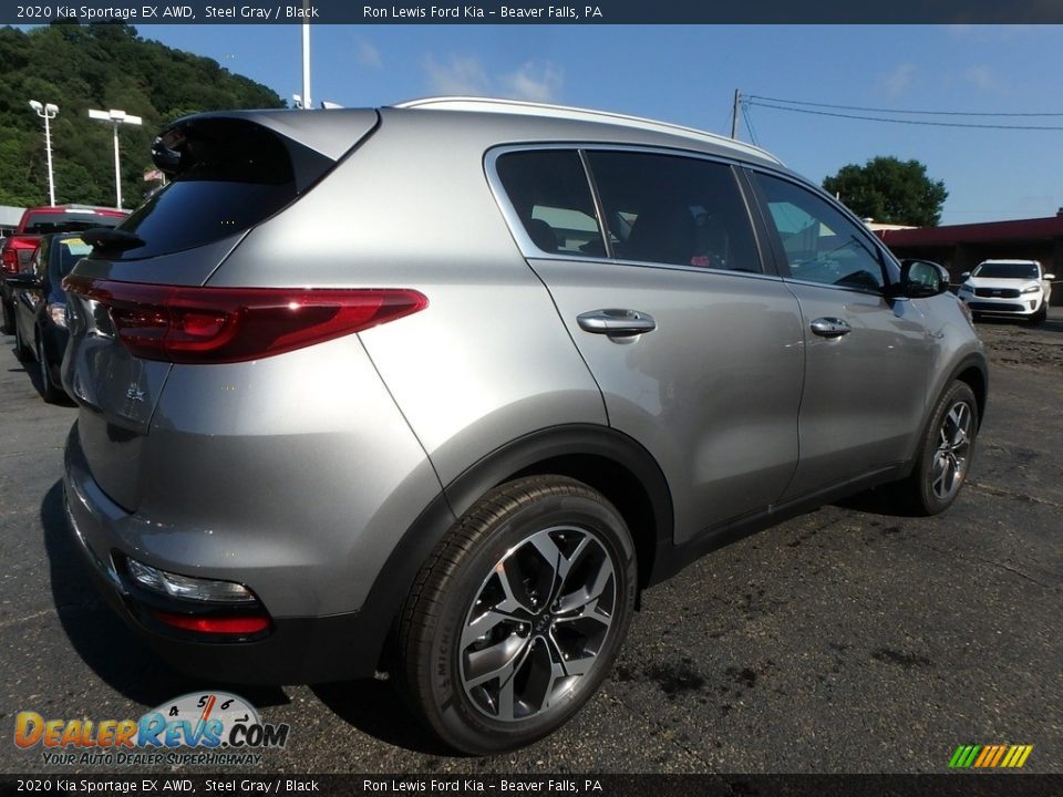 2020 Kia Sportage EX AWD Steel Gray / Black Photo #2