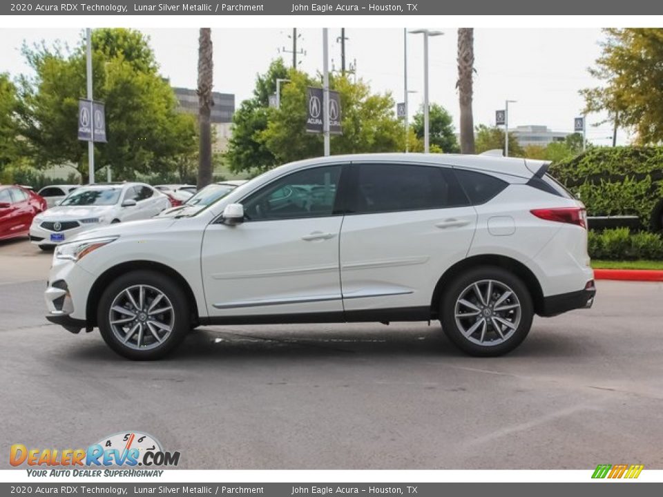 2020 Acura RDX Technology Lunar Silver Metallic / Parchment Photo #4