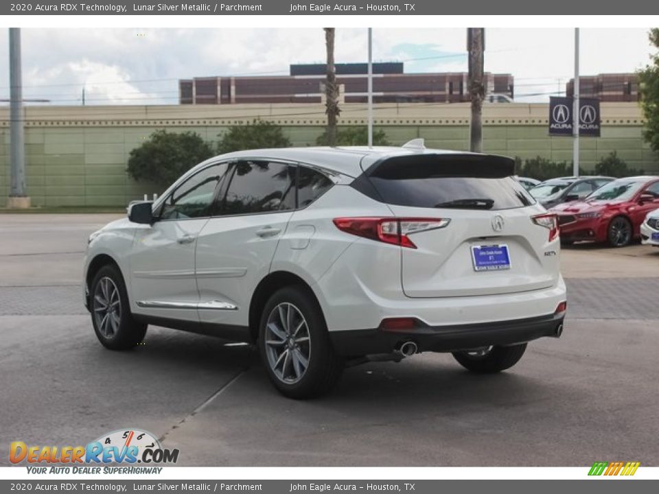 2020 Acura RDX Technology Lunar Silver Metallic / Parchment Photo #5