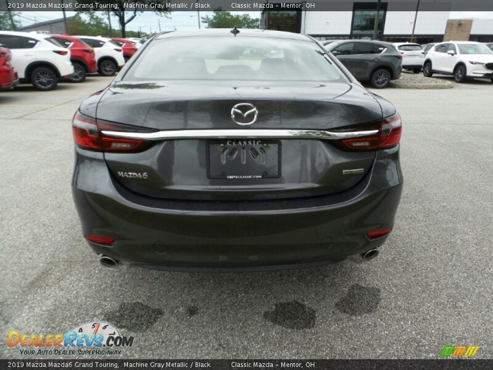 2019 Mazda Mazda6 Grand Touring Machine Gray Metallic / Black Photo #6