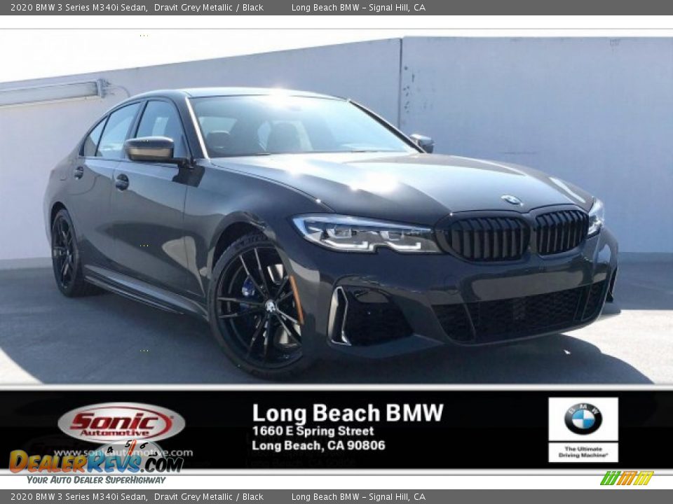 2020 BMW 3 Series M340i Sedan Dravit Grey Metallic / Black Photo #1