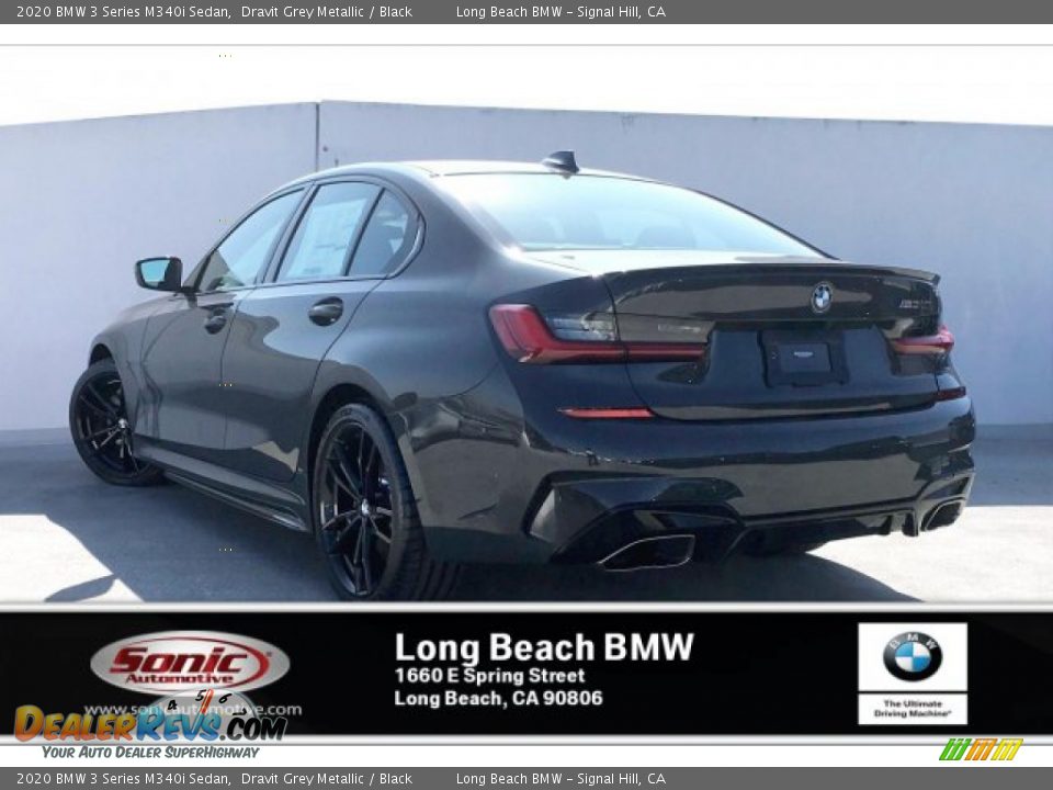 2020 BMW 3 Series M340i Sedan Dravit Grey Metallic / Black Photo #2