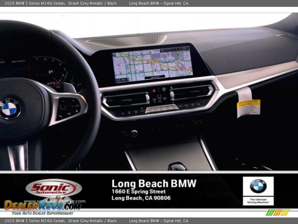 2020 BMW 3 Series M340i Sedan Dravit Grey Metallic / Black Photo #5