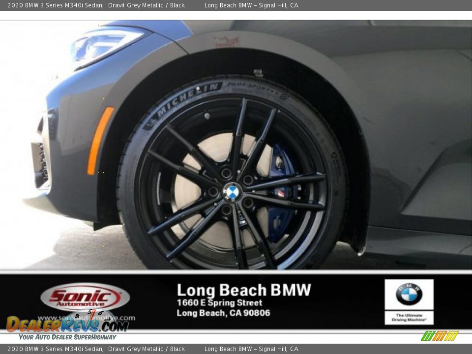 2020 BMW 3 Series M340i Sedan Dravit Grey Metallic / Black Photo #9