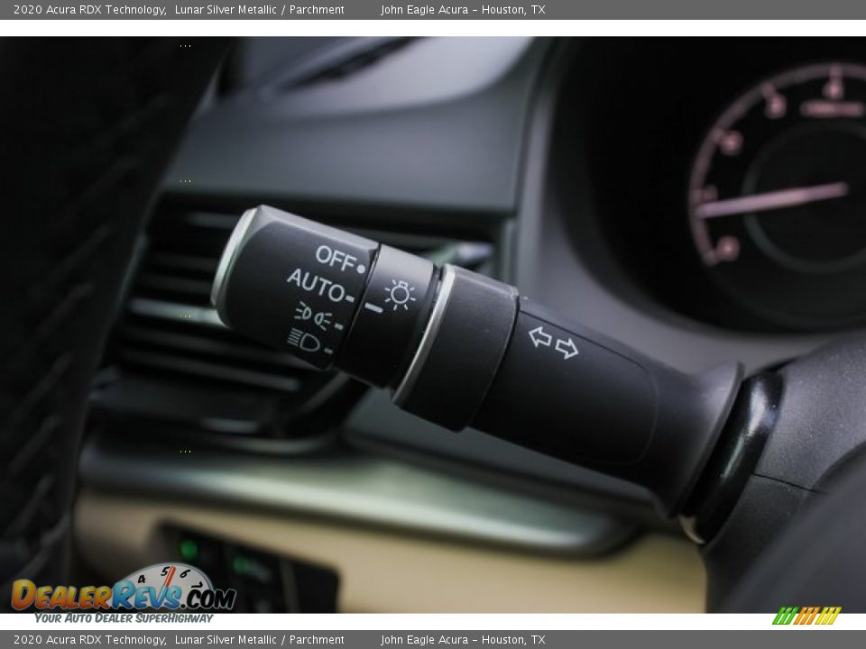 2020 Acura RDX Technology Lunar Silver Metallic / Parchment Photo #34
