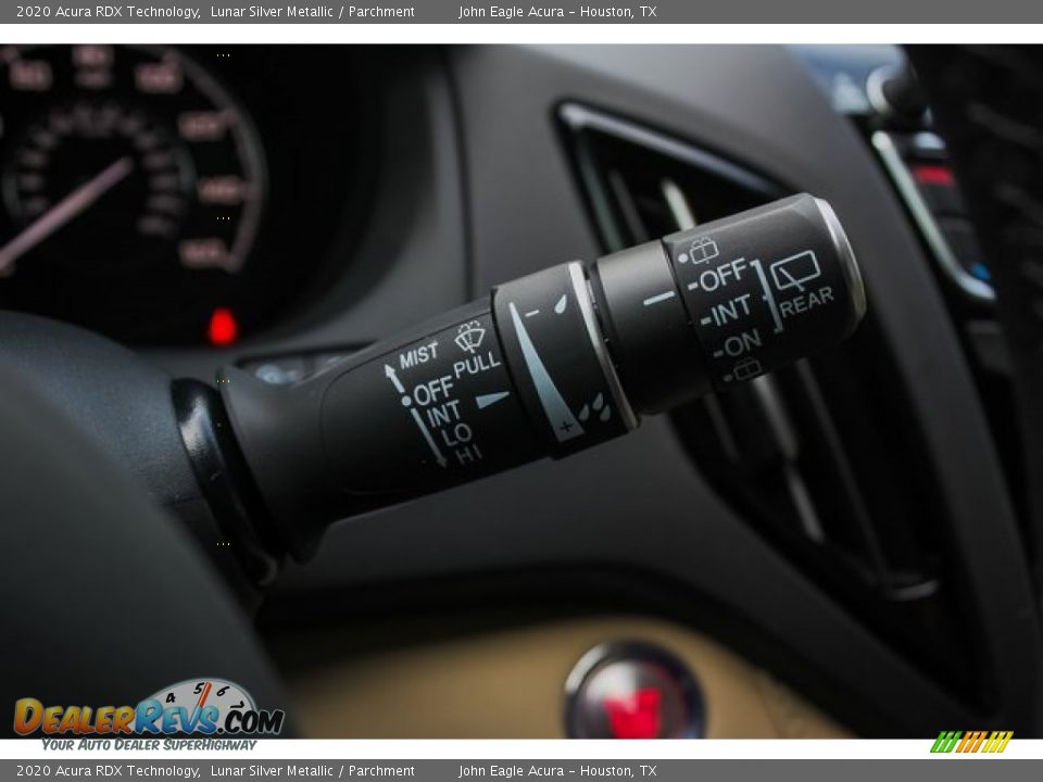 2020 Acura RDX Technology Lunar Silver Metallic / Parchment Photo #35