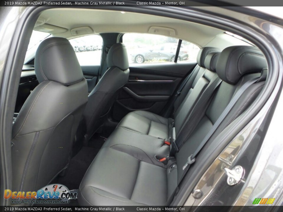 2019 Mazda MAZDA3 Preferred Sedan Machine Gray Metallic / Black Photo #9