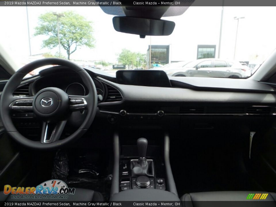 2019 Mazda MAZDA3 Preferred Sedan Machine Gray Metallic / Black Photo #10