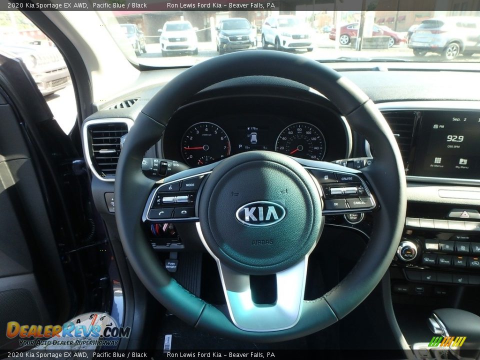 2020 Kia Sportage EX AWD Steering Wheel Photo #17