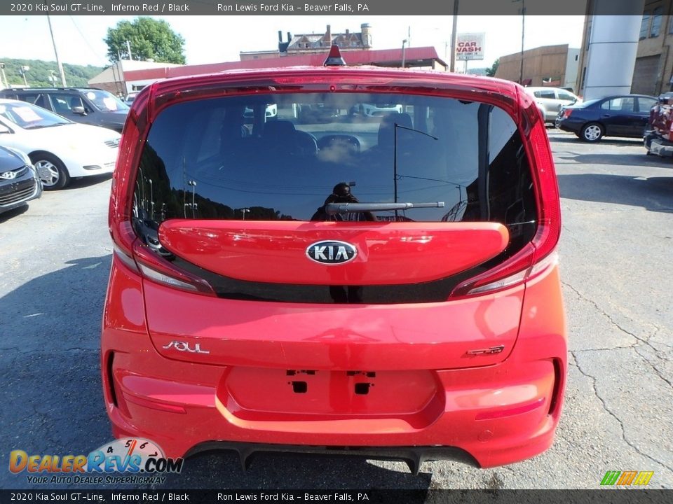 2020 Kia Soul GT-Line Inferno Red / Black Photo #3