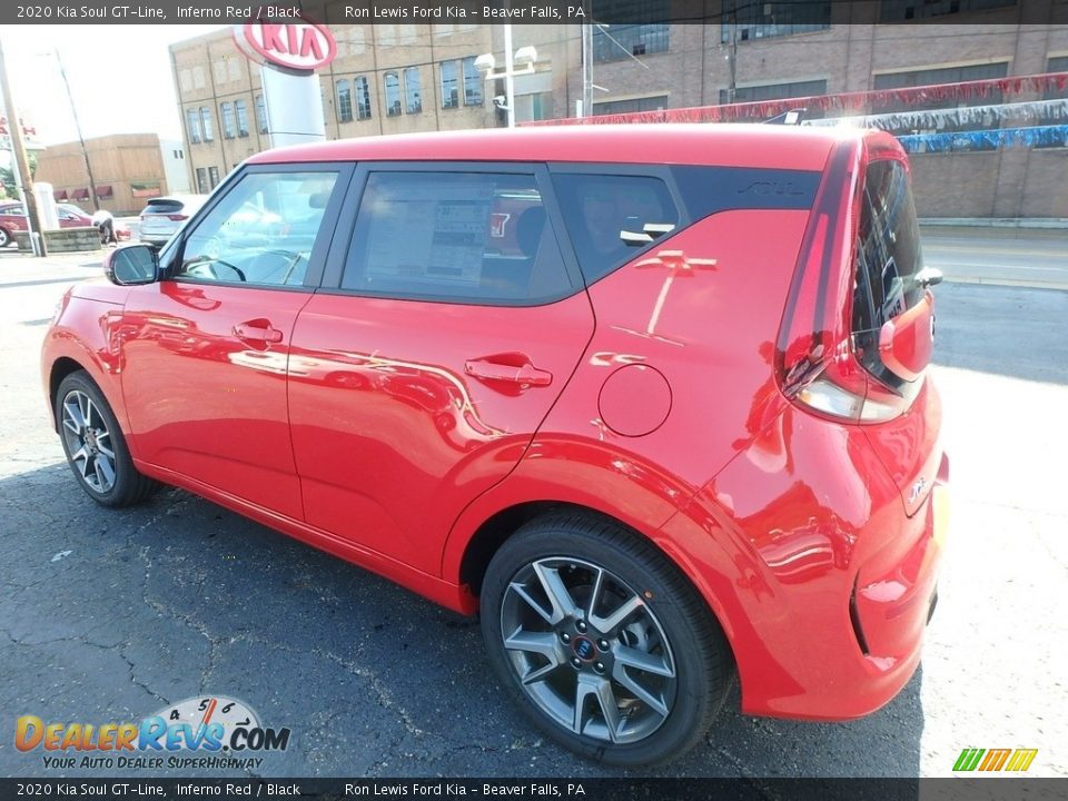 2020 Kia Soul GT-Line Inferno Red / Black Photo #5