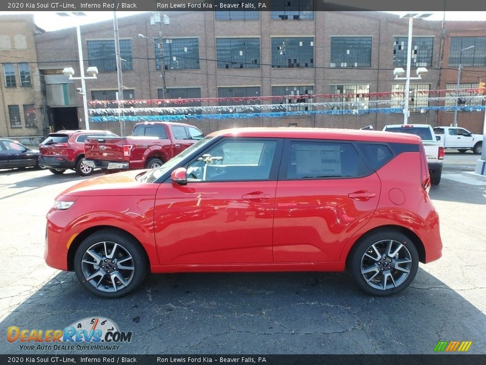Inferno Red 2020 Kia Soul GT-Line Photo #6