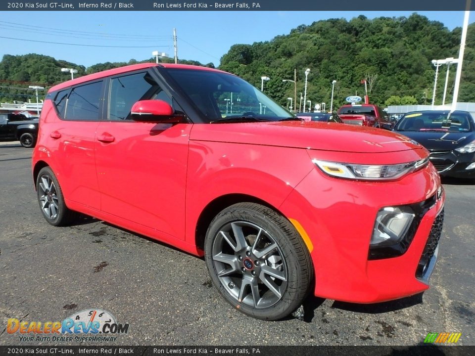 Inferno Red 2020 Kia Soul GT-Line Photo #9