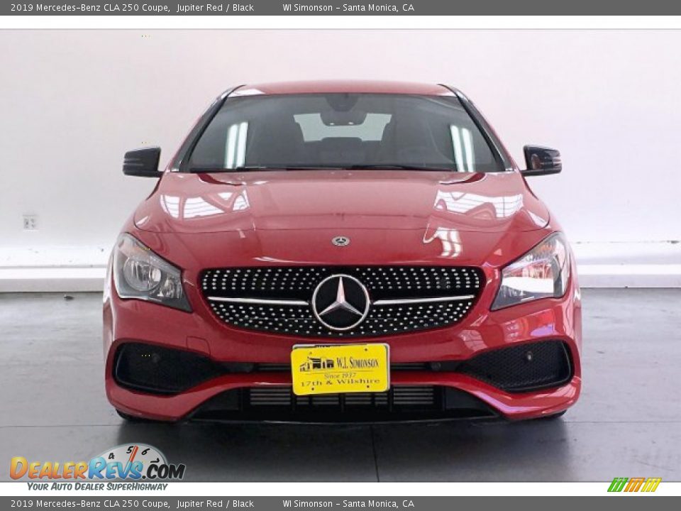 2019 Mercedes-Benz CLA 250 Coupe Jupiter Red / Black Photo #2