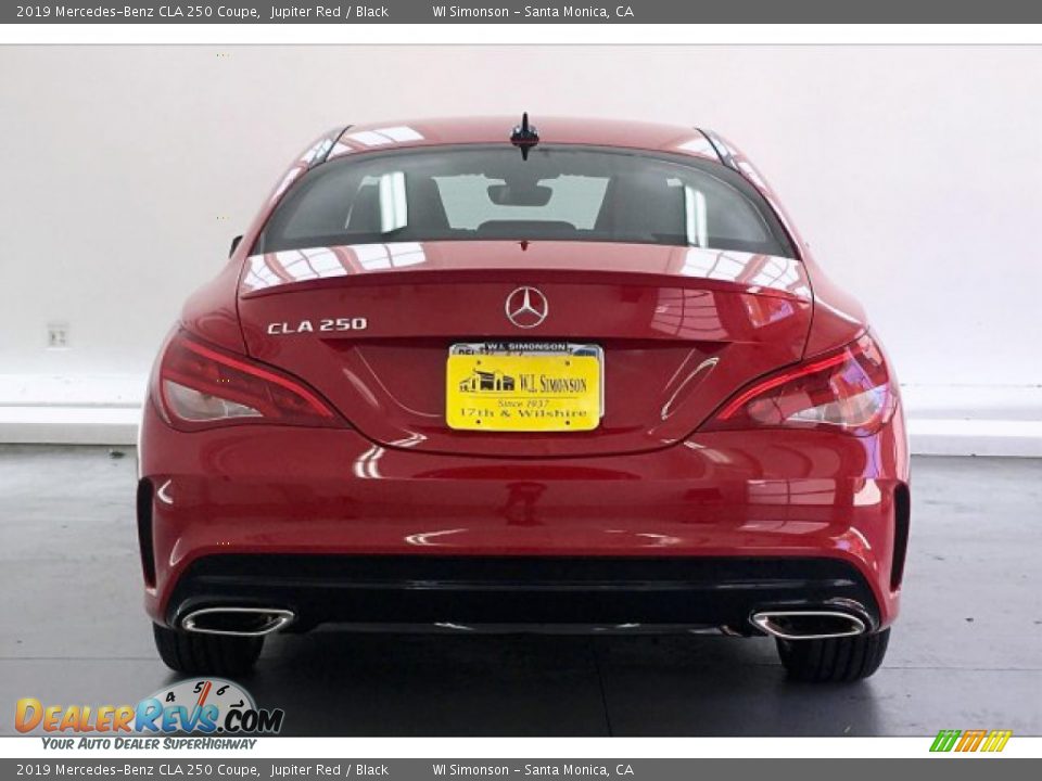 2019 Mercedes-Benz CLA 250 Coupe Jupiter Red / Black Photo #3