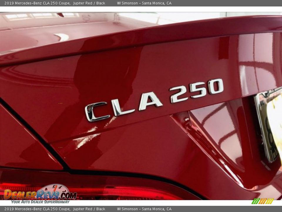 2019 Mercedes-Benz CLA 250 Coupe Jupiter Red / Black Photo #7