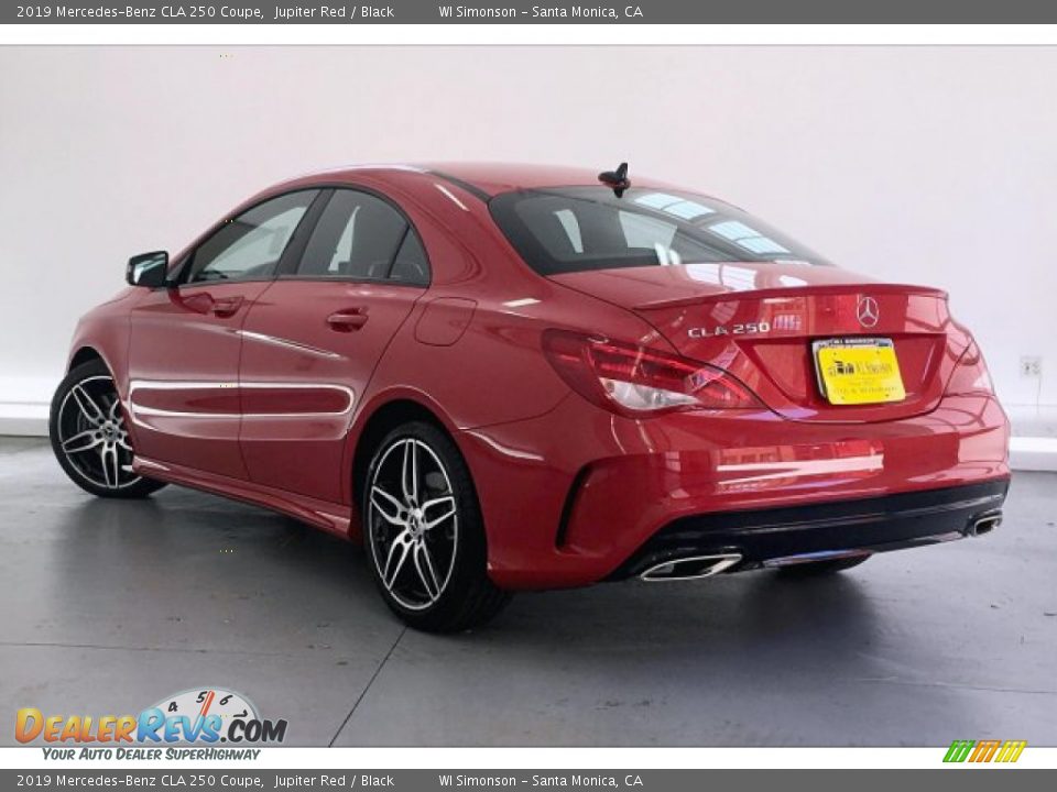 2019 Mercedes-Benz CLA 250 Coupe Jupiter Red / Black Photo #10