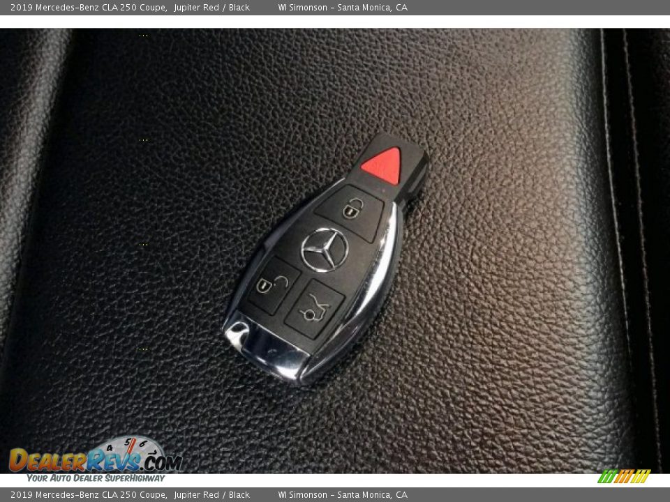 2019 Mercedes-Benz CLA 250 Coupe Jupiter Red / Black Photo #11