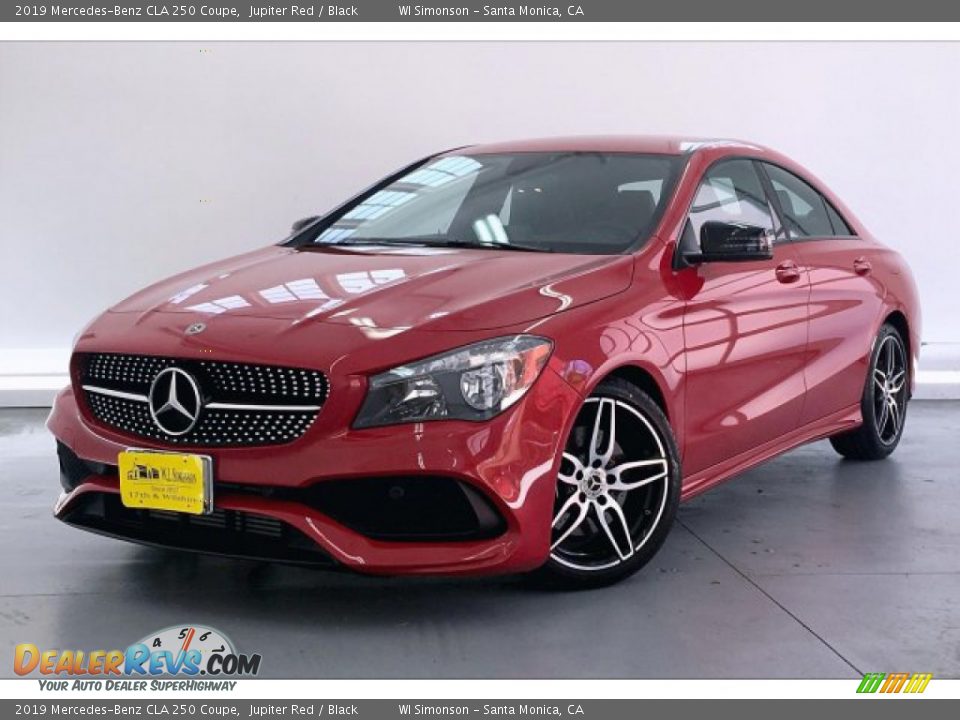 2019 Mercedes-Benz CLA 250 Coupe Jupiter Red / Black Photo #12