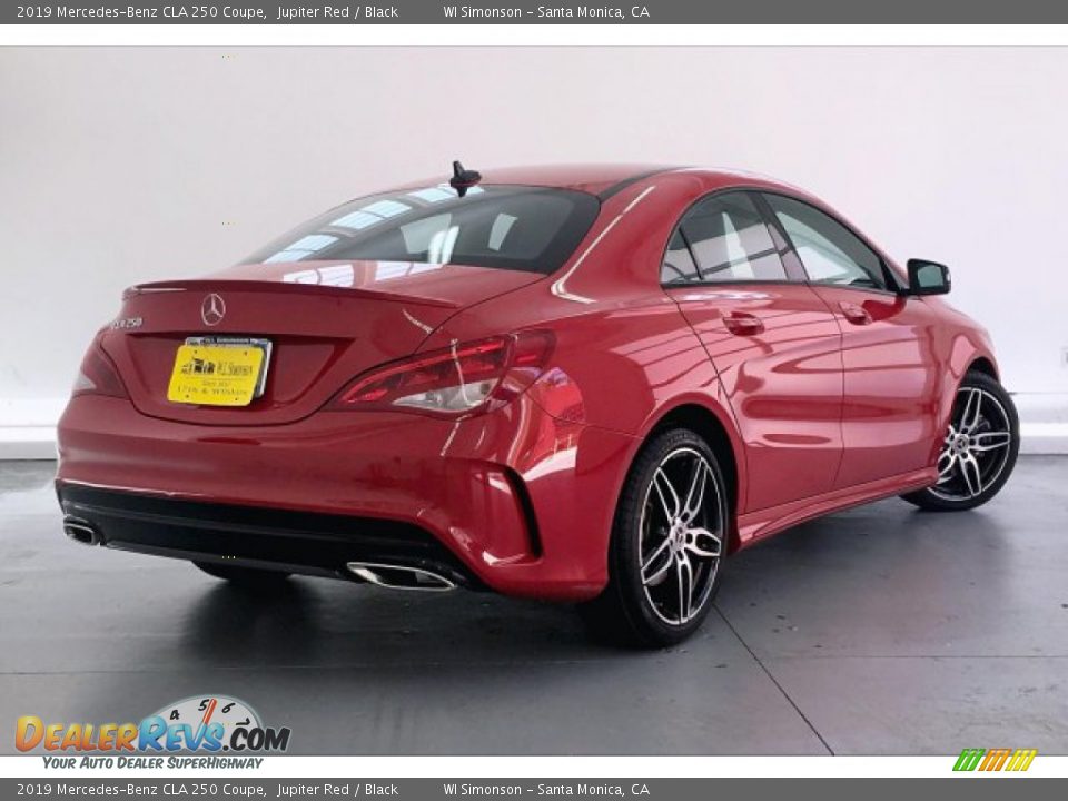 2019 Mercedes-Benz CLA 250 Coupe Jupiter Red / Black Photo #16