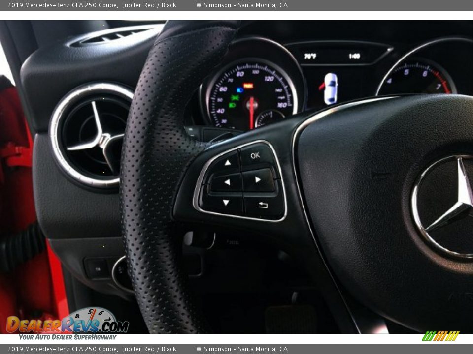 2019 Mercedes-Benz CLA 250 Coupe Jupiter Red / Black Photo #18