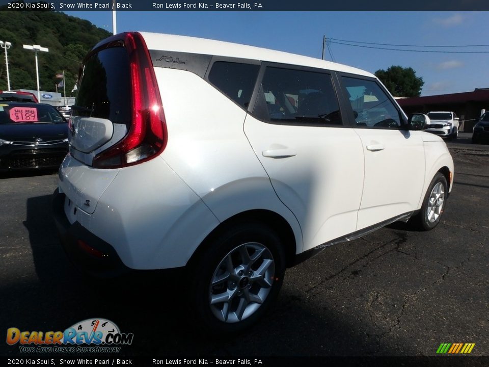 2020 Kia Soul S Snow White Pearl / Black Photo #2