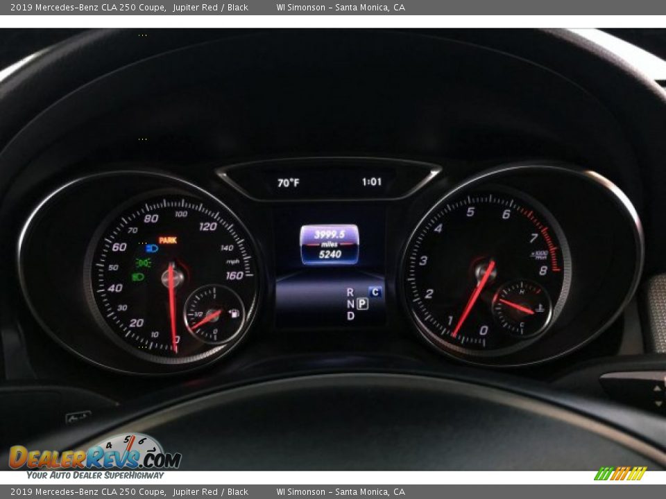 2019 Mercedes-Benz CLA 250 Coupe Jupiter Red / Black Photo #20