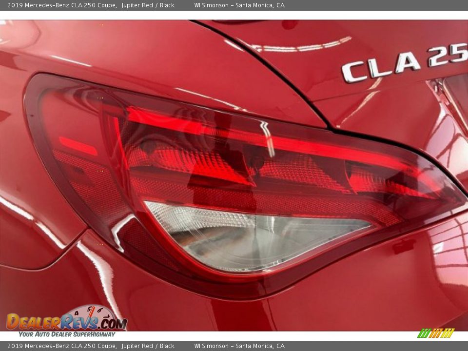 2019 Mercedes-Benz CLA 250 Coupe Jupiter Red / Black Photo #26