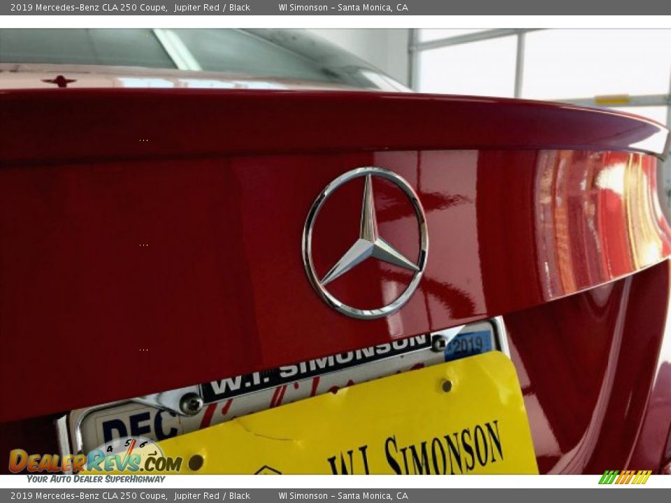 2019 Mercedes-Benz CLA 250 Coupe Jupiter Red / Black Photo #27