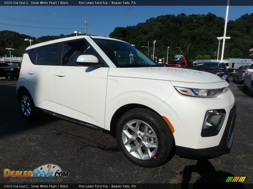 2020 Kia Soul S Snow White Pearl / Black Photo #9