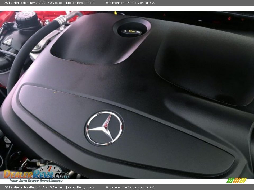 2019 Mercedes-Benz CLA 250 Coupe Jupiter Red / Black Photo #30