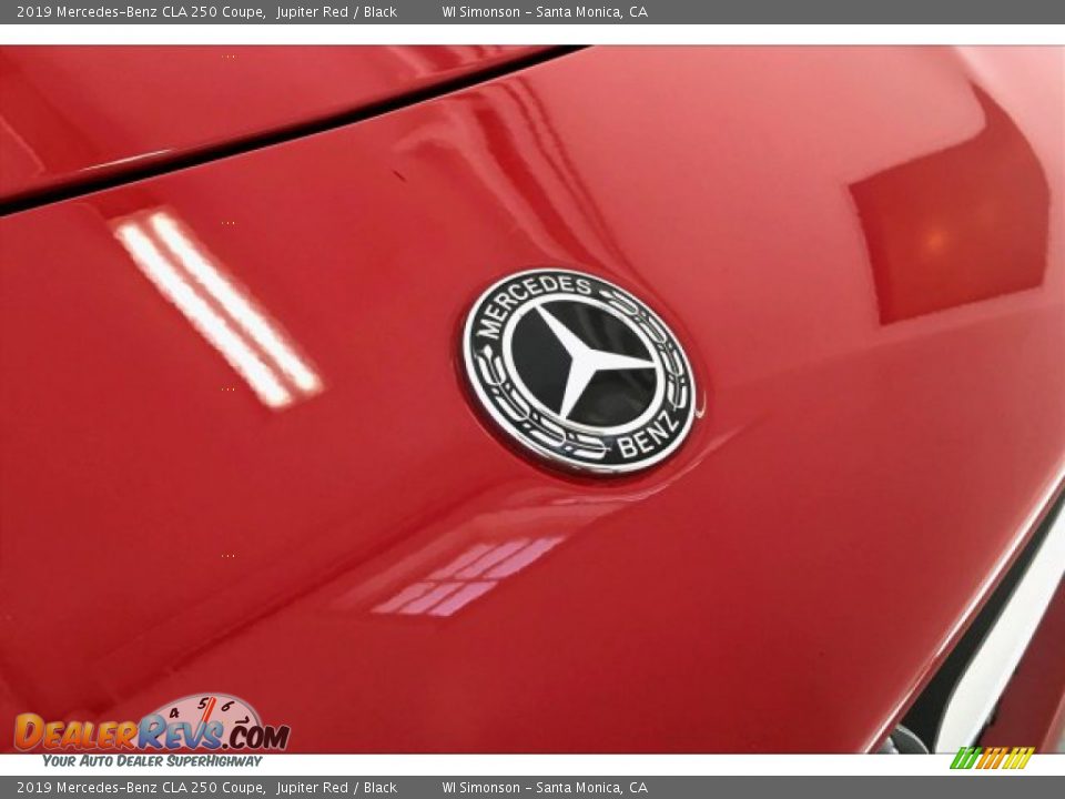 2019 Mercedes-Benz CLA 250 Coupe Jupiter Red / Black Photo #32