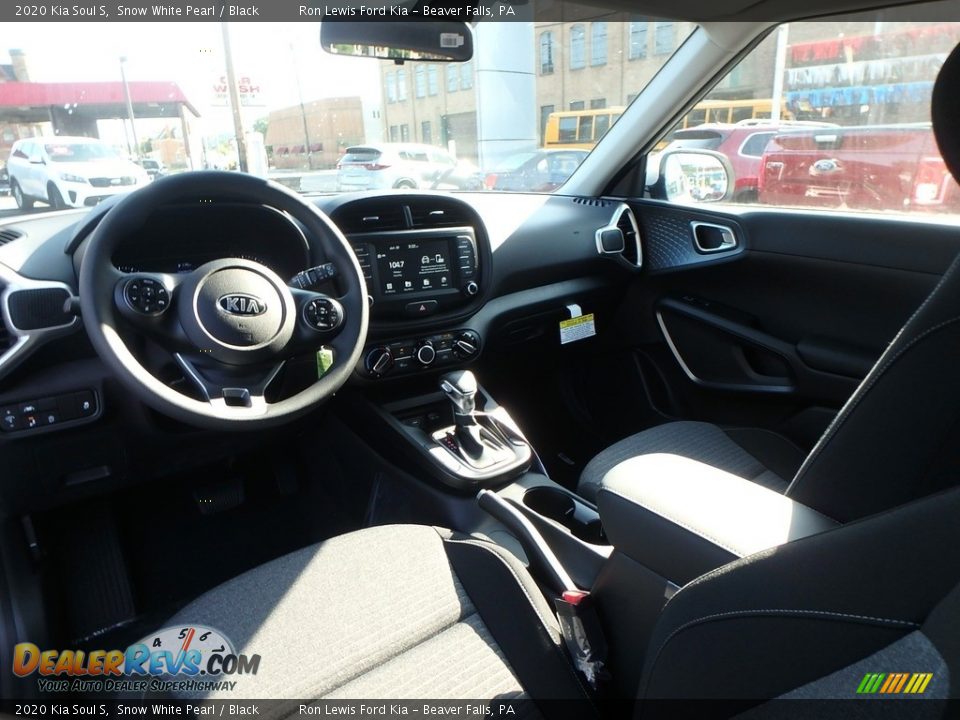 2020 Kia Soul S Snow White Pearl / Black Photo #13