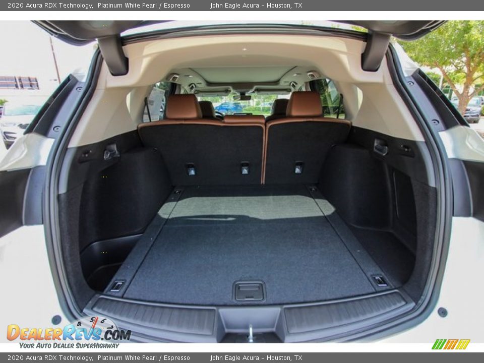 2020 Acura RDX Technology Platinum White Pearl / Espresso Photo #19