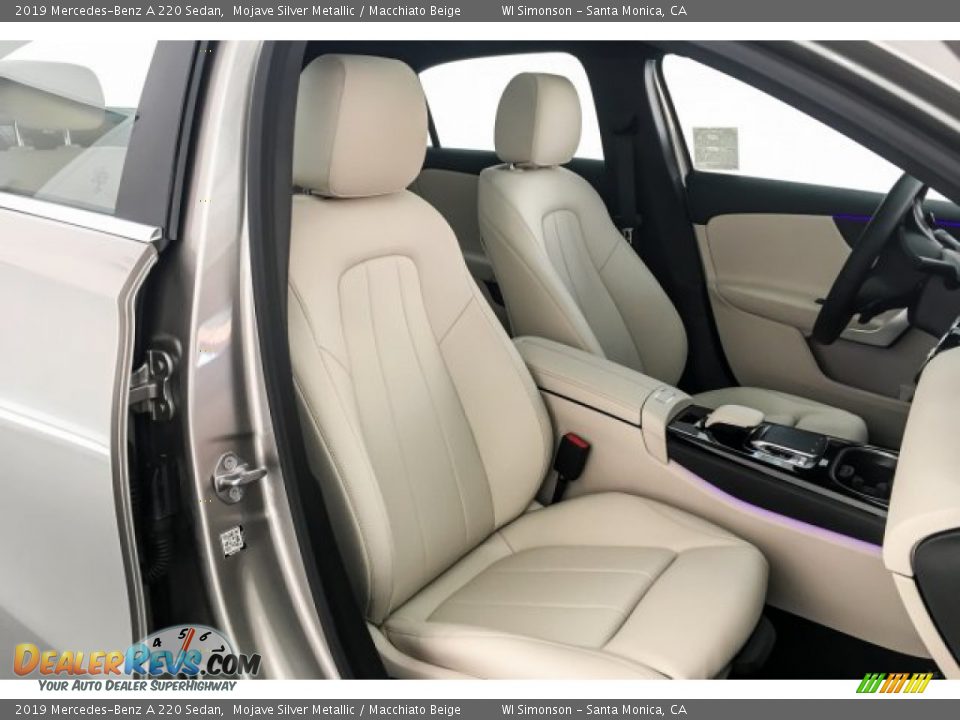 2019 Mercedes-Benz A 220 Sedan Mojave Silver Metallic / Macchiato Beige Photo #5