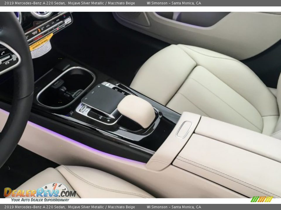 2019 Mercedes-Benz A 220 Sedan Mojave Silver Metallic / Macchiato Beige Photo #7