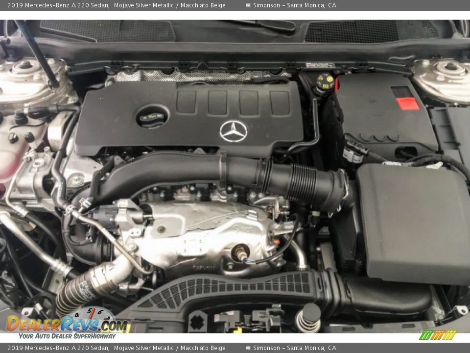 2019 Mercedes-Benz A 220 Sedan Mojave Silver Metallic / Macchiato Beige Photo #8
