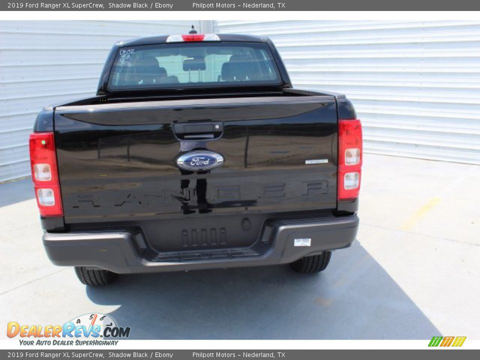 2019 Ford Ranger XL SuperCrew Shadow Black / Ebony Photo #8