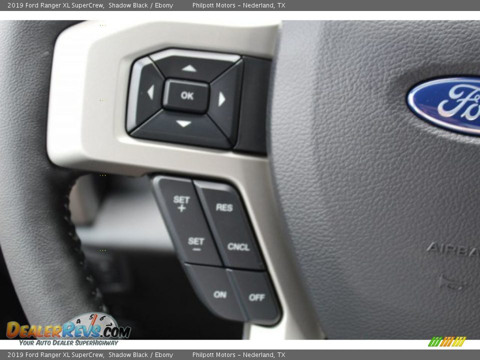 2019 Ford Ranger XL SuperCrew Steering Wheel Photo #18