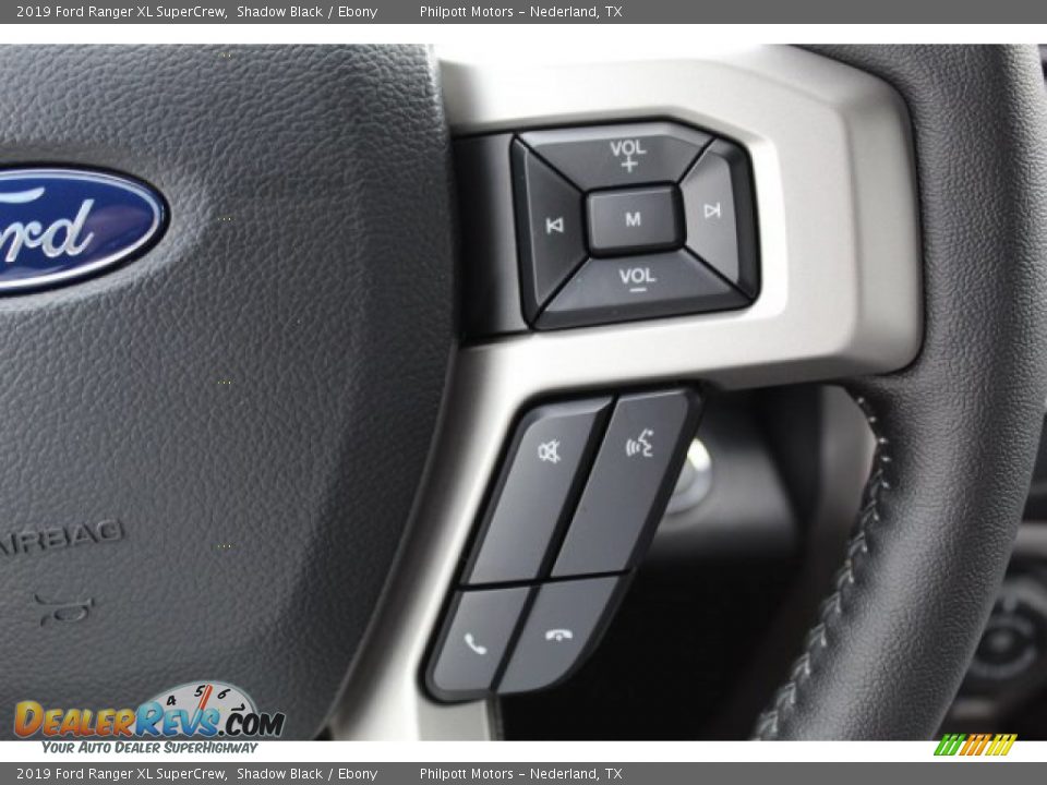 2019 Ford Ranger XL SuperCrew Steering Wheel Photo #19