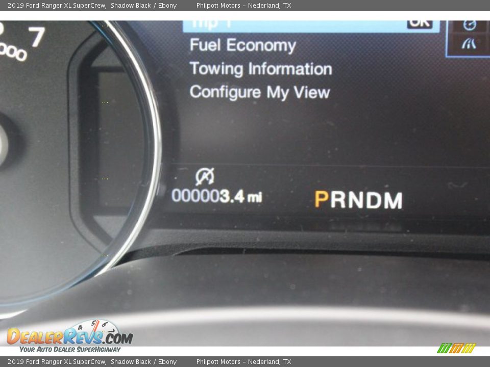 2019 Ford Ranger XL SuperCrew Shadow Black / Ebony Photo #21