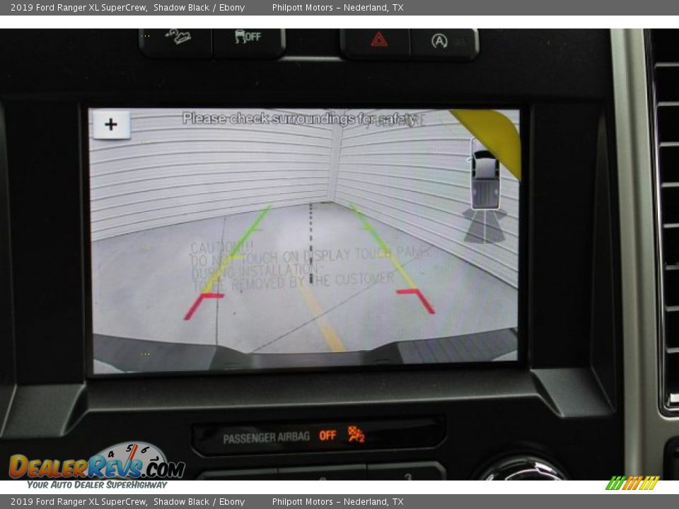 2019 Ford Ranger XL SuperCrew Shadow Black / Ebony Photo #25