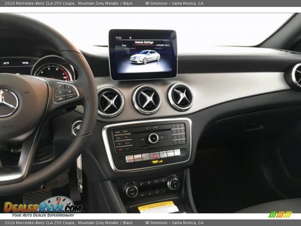 2019 Mercedes-Benz CLA 250 Coupe Mountain Grey Metallic / Black Photo #6