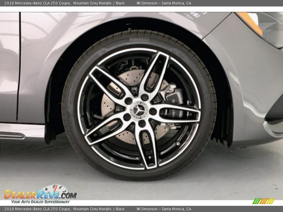 2019 Mercedes-Benz CLA 250 Coupe Mountain Grey Metallic / Black Photo #9