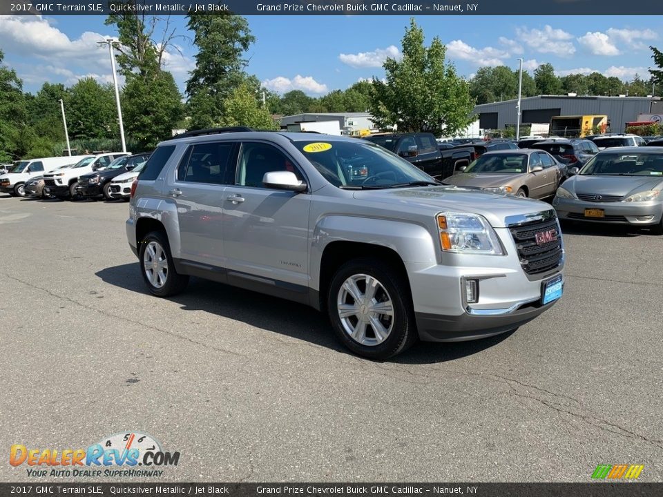 2017 GMC Terrain SLE Quicksilver Metallic / Jet Black Photo #1
